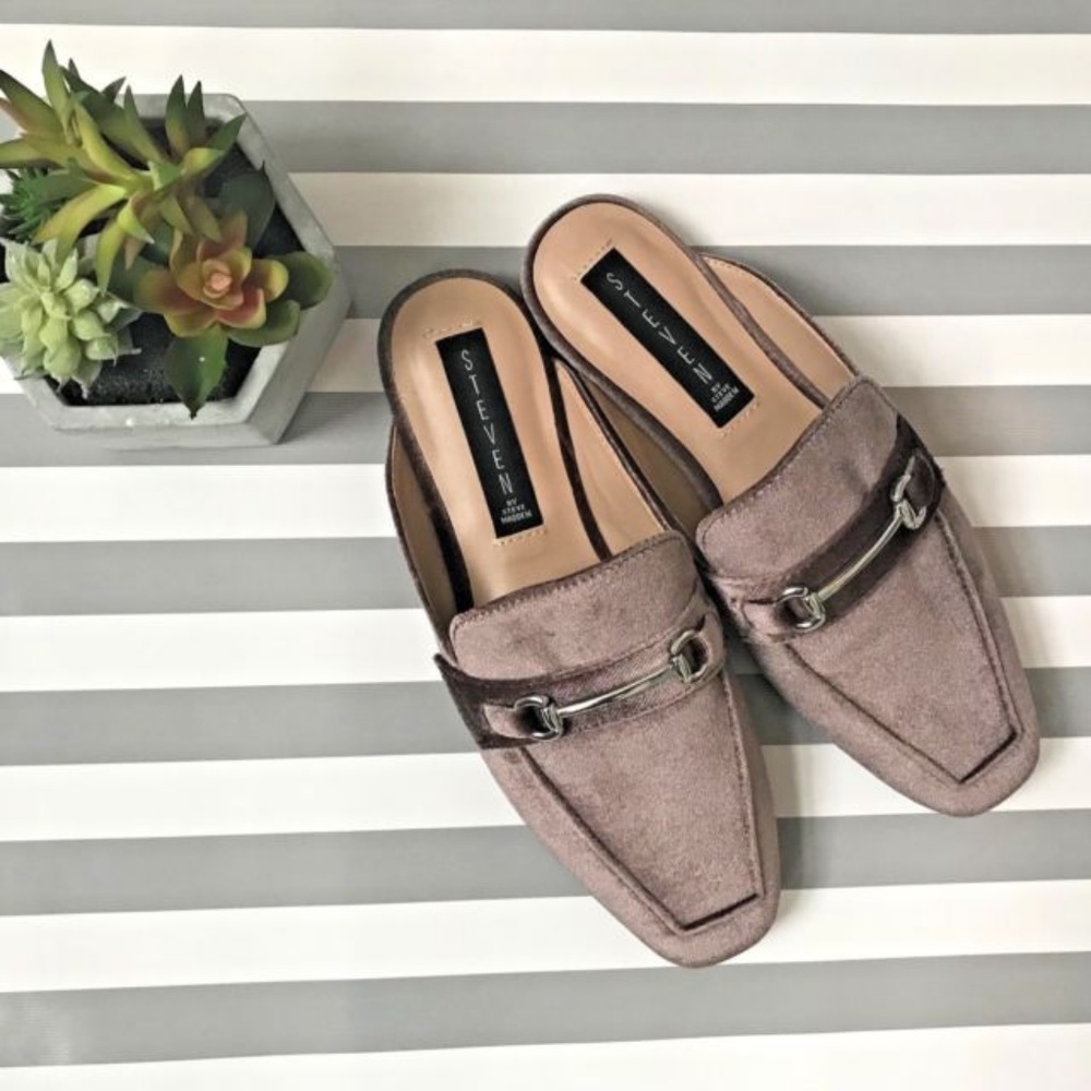 Steve Madden Velvet Mules